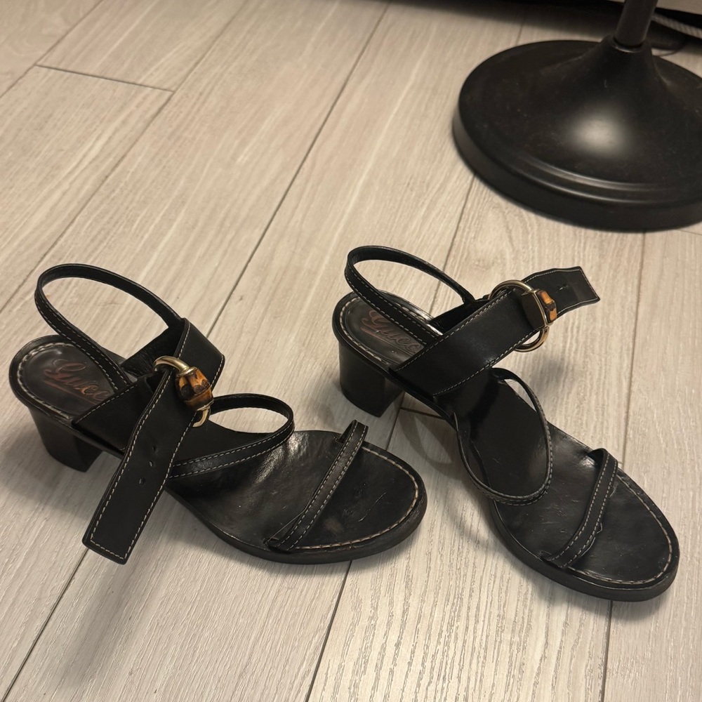 Gucci Black Sandals - Picture 3 of 10